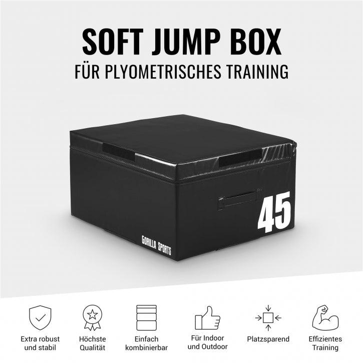 Soft Jump Box 15 - 60 cm - Gorilla Sports DE