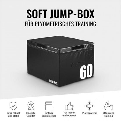 Soft Jump Box 15 - 60 cm - Gorilla Sports DE