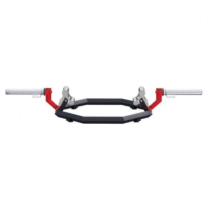 Multi Grip Trap Bar schwarz/rot - Gorilla Sports DE