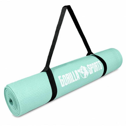 PVC Yogamatte in verschiedenen Farben - Gorilla Sports DE