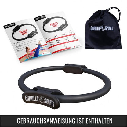 Pilates Ring 36cm inkl. Anleitung und Tragebeutel - Gorilla Sports DE