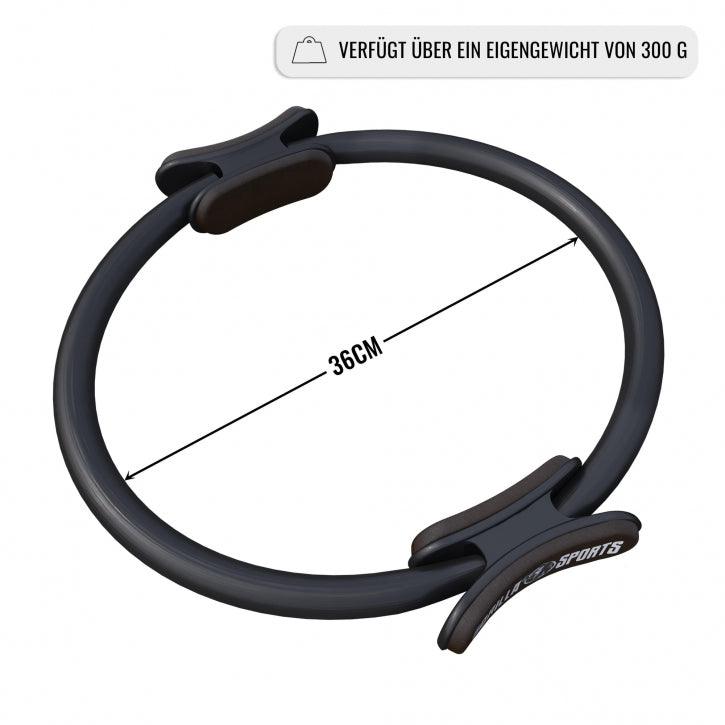 Pilates Ring 36cm inkl. Anleitung und Tragebeutel - Gorilla Sports DE