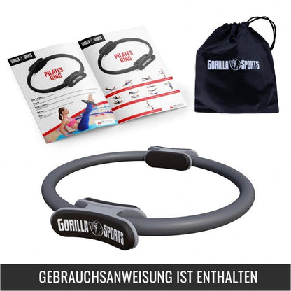 Pilates Ring 36cm inkl. Anleitung und Tragebeutel - Gorilla Sports DE