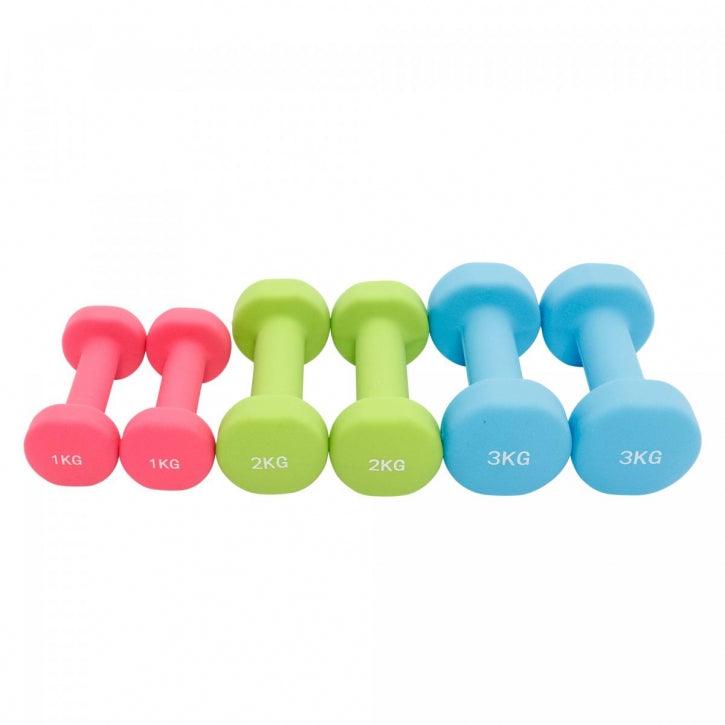 Aerobic Hantelkoffer 12 kg - Gorilla Sports DE