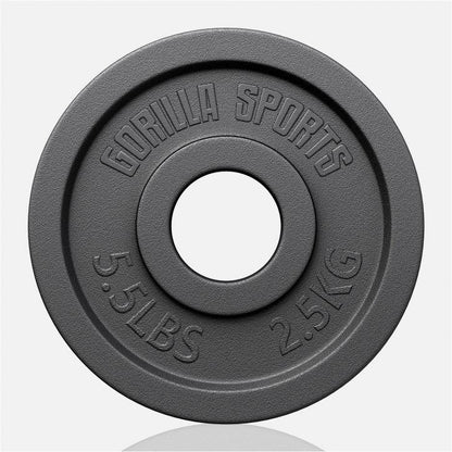 Hantelscheibe Olympia Gusseisen 50/51 mm - Gorilla Sports DE