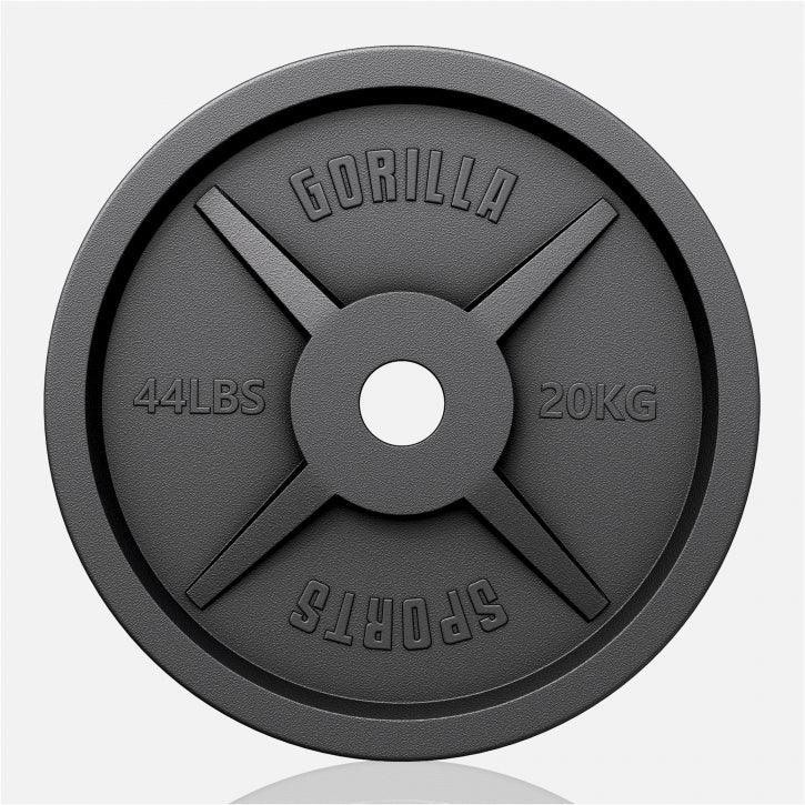 Hantelscheibe Olympia Gusseisen 50/51 mm - Gorilla Sports DE