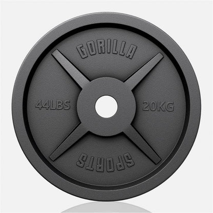 Hantelscheibe Olympia Gusseisen 50/51 mm - Gorilla Sports DE