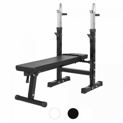 Hantelbank mit Langhantelset Gripper 100 kg - Gorilla Sports DE