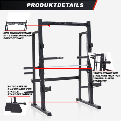 Half Rack Smith Machine