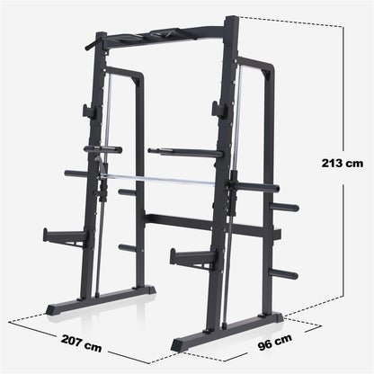 Half Rack Smith Machine