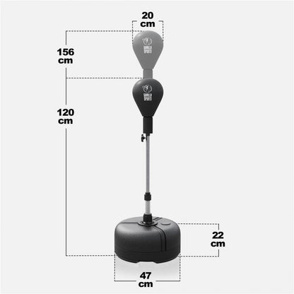 Höhenverstellbarer Punchingball