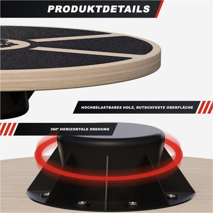 Wooden Balance Board - Gorilla Sports DE