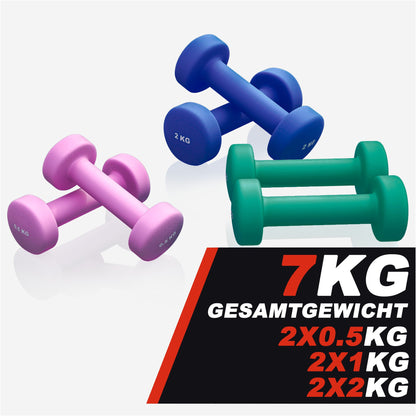 Gymnastikhanteln Neopren