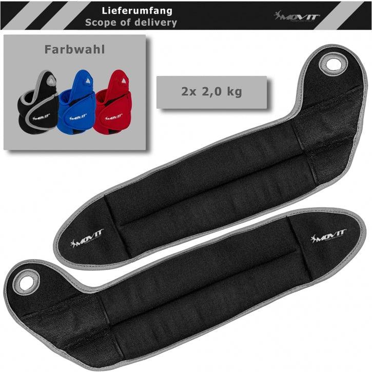 Neopren Gewichtsmanschetten Daumenschlaufe - Gorilla Sports DE