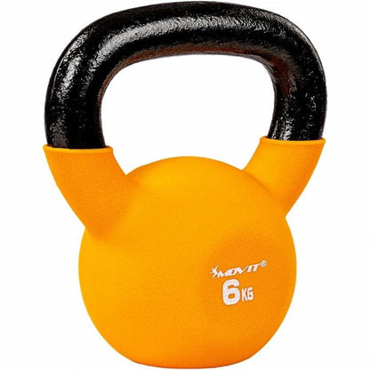 Kettlebell PRO, Gusseisen mit Neoprenbeschichtung 2 - 24 kg - Gorilla Sports DE