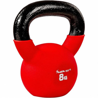 Kettlebell PRO, Gusseisen mit Neoprenbeschichtung 2 - 24 kg - Gorilla Sports DE