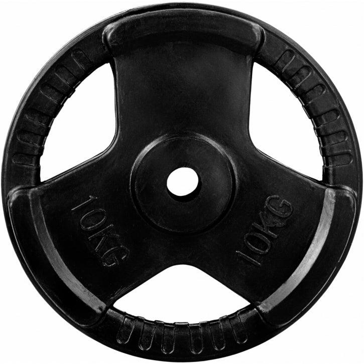 Hantelscheiben Gusseisen, Rubber Gripper 2,50 kg - 15 kg - Gorilla Sports DE