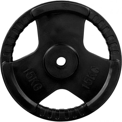 Hantelscheiben Gusseisen, Rubber Gripper 2,50 kg - 15 kg - Gorilla Sports DE