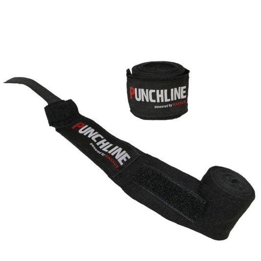 PUNCHLINE Boxbandage, Farbe schwarz - Gorilla Sports DE