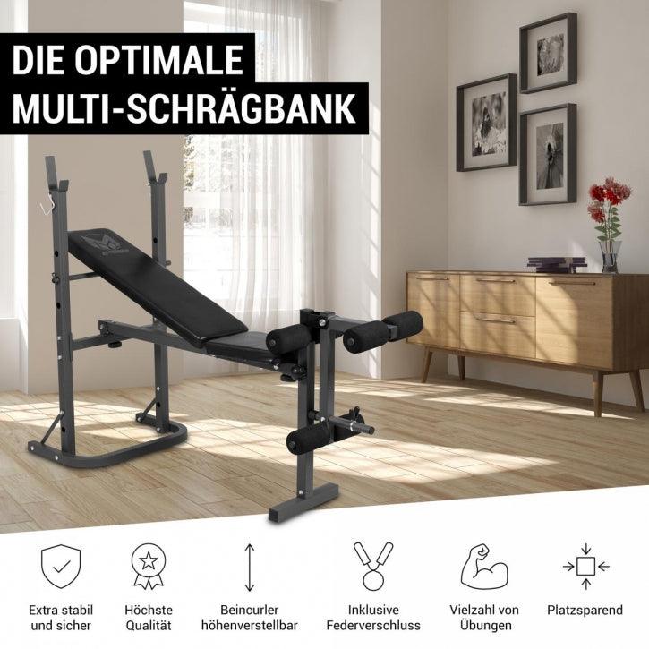 E-Series Multi-Schrägbank Beincurler - Gorilla Sports DE