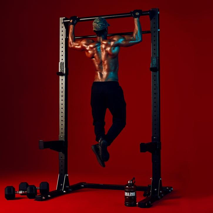 Multifunctional Squat Rack in schwarz - Gorilla Sports DE