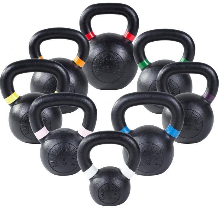 Kettlebell Olympia Schwarz 4-32 KG - Gorilla Sports DE