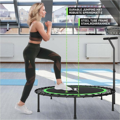 Mini Trampolin grün/rot - Gorilla Sports DE