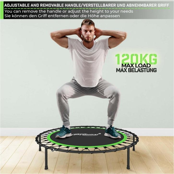 Mini Trampolin grün/rot - Gorilla Sports DE