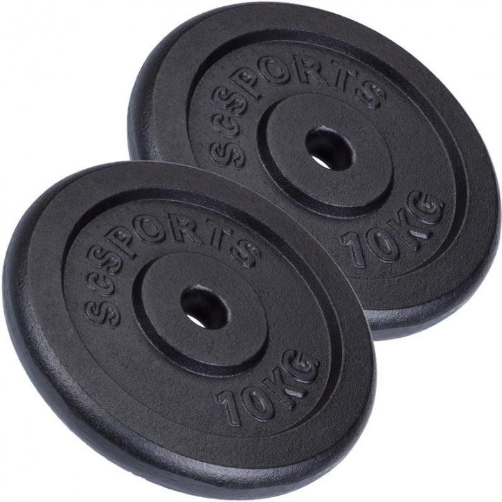 Hantelscheibenset 5 - 30 kg - Gorilla Sports DE