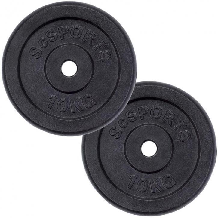 Hantelscheibenset 5 - 30 kg - Gorilla Sports DE