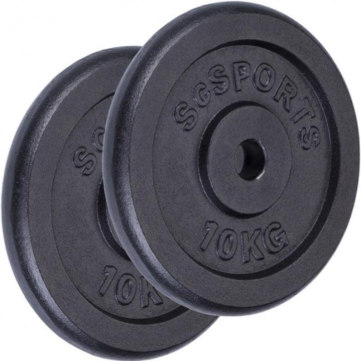 Hantelscheibenset 5 - 30 kg - Gorilla Sports DE