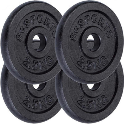 Hantelscheibenset 5 - 30 kg - Gorilla Sports DE