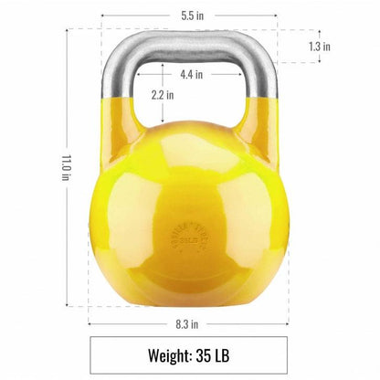 Kettlebell Competition 18 - 70 Pfund (8,2 - 31,8 kg) - Gorilla Sports DE