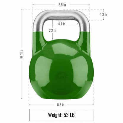 Kettlebell Competition 18 - 70 Pfund (8,2 - 31,8 kg) - Gorilla Sports DE