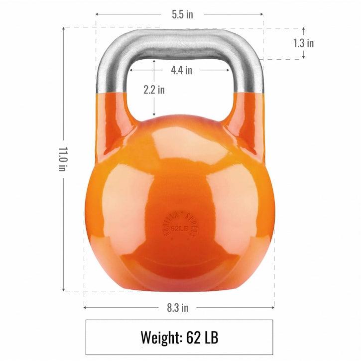 Kettlebell Competition 18 - 70 Pfund (8,2 - 31,8 kg) - Gorilla Sports DE