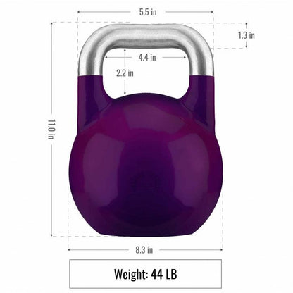 Kettlebell Competition 18 - 70 Pfund (8,2 - 31,8 kg) - Gorilla Sports DE