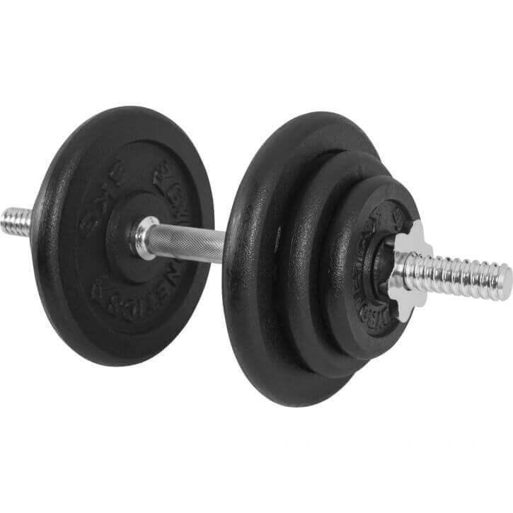 E-Series Kurzhantelset 25 mm Gusseisen 20 kg - Gorilla Sports DE