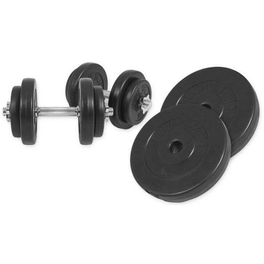 Kurzhantelset Kunststoff 30 kg - Gorilla Sports DE