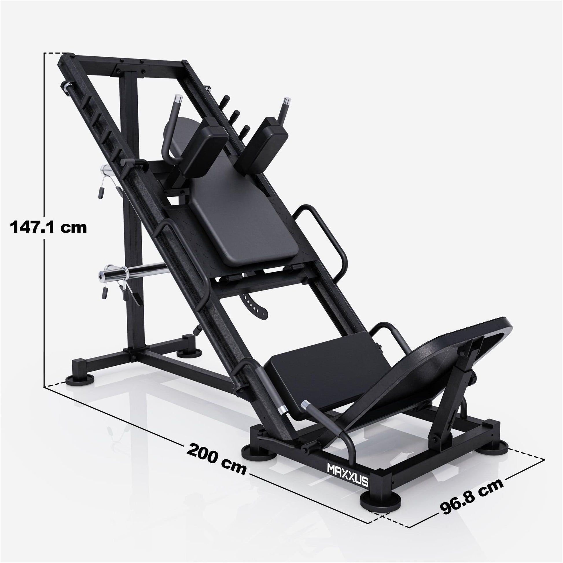 Beinpresse 2in1 - Gorilla Sports DE