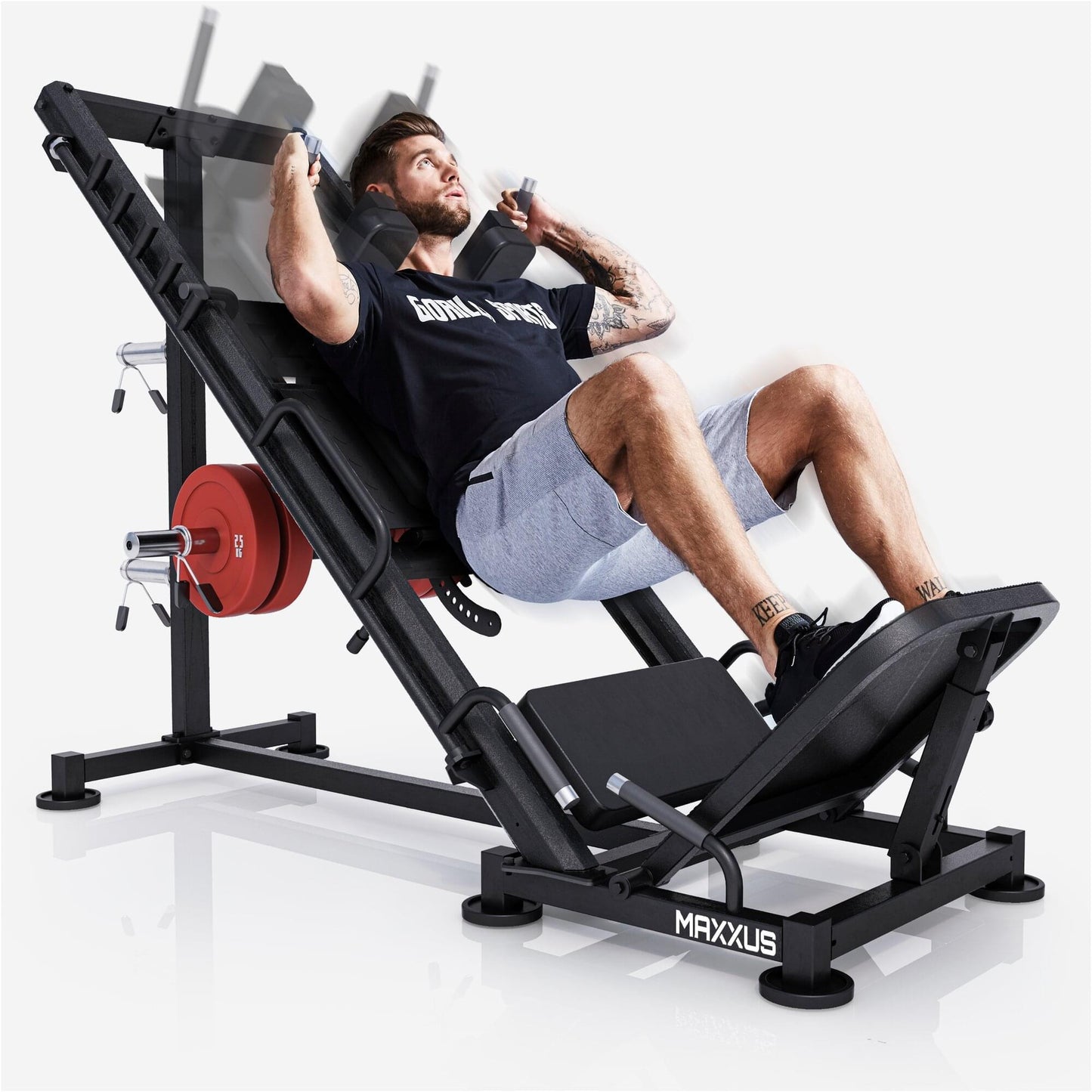 Beinpresse 2in1 - Gorilla Sports DE